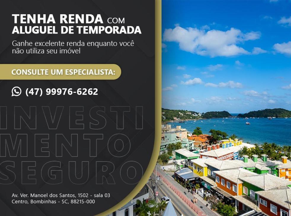 Varandas Do Atlantico - Fabuloso Apartamento Com Vista Mar Bombinhas Eksteriør bilde